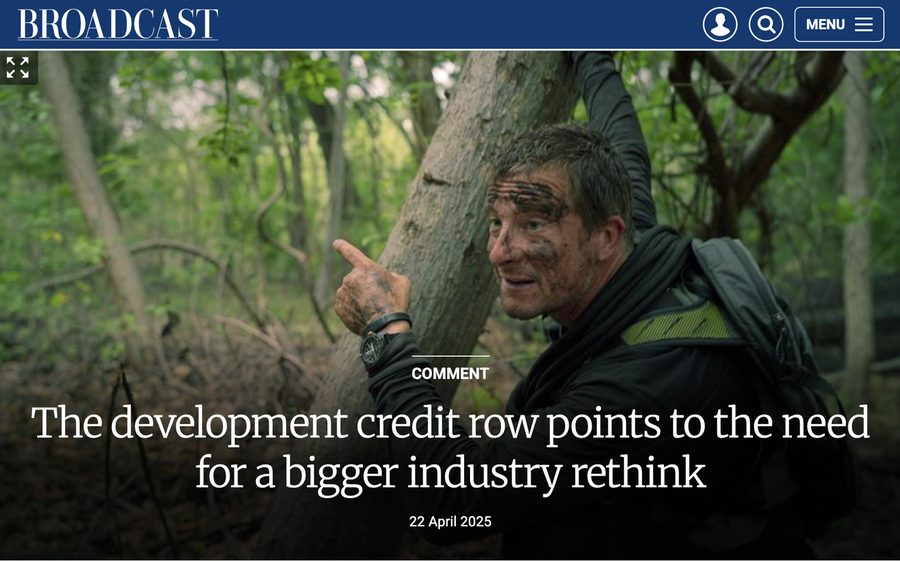 The development credit row points to the need for a bigger industry rethink — Broadcast
